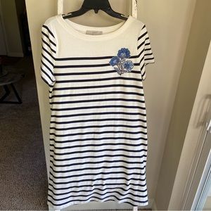 LOFT Striped Dress
